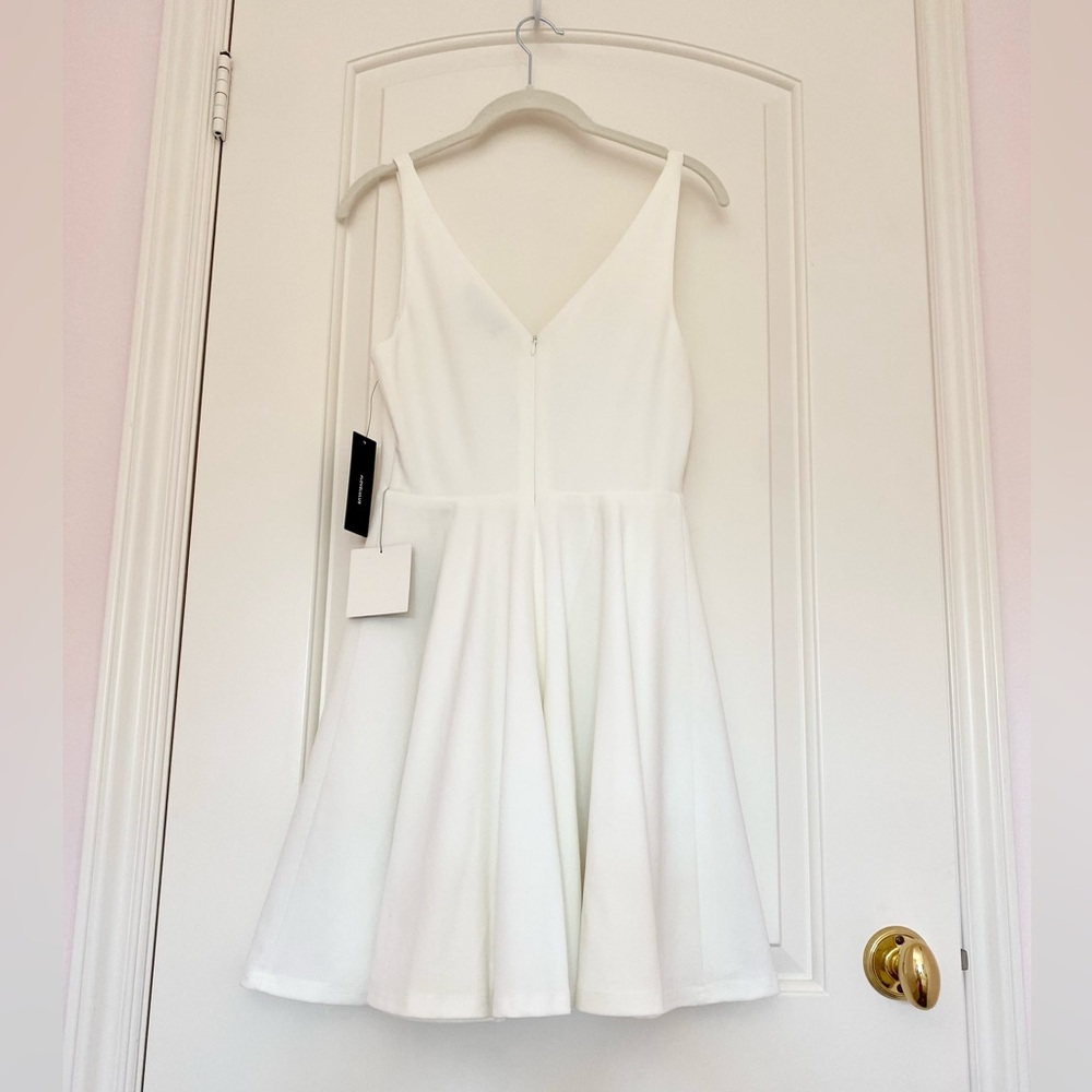 Lulu’s Darling Delight White Skater Dress- Women’s S - Picture 15 of 16